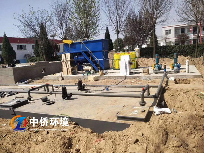 屠宰污水处理工程安装现场