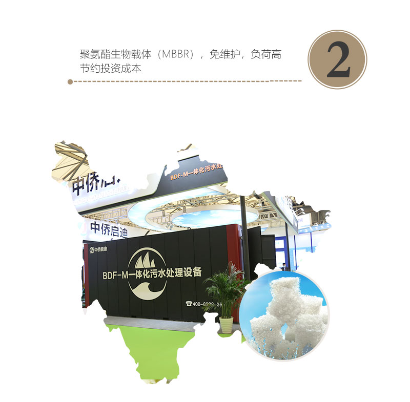 BDF-M一体化污水处理设备技术特点1